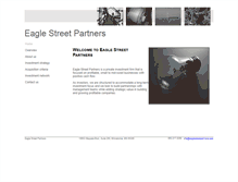 Tablet Screenshot of eaglestreetpartners.com